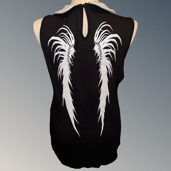 Plus Size Death Note Ryuk Peter Pan Collar Sleeveless Shirt Size XXL - Picture 2 of 8